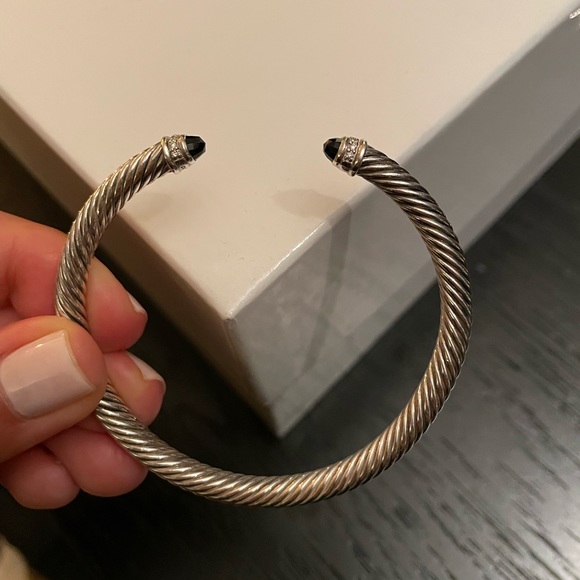 David Yurman Classic Cable Bracelet Black onyx - Picture 2 of 4